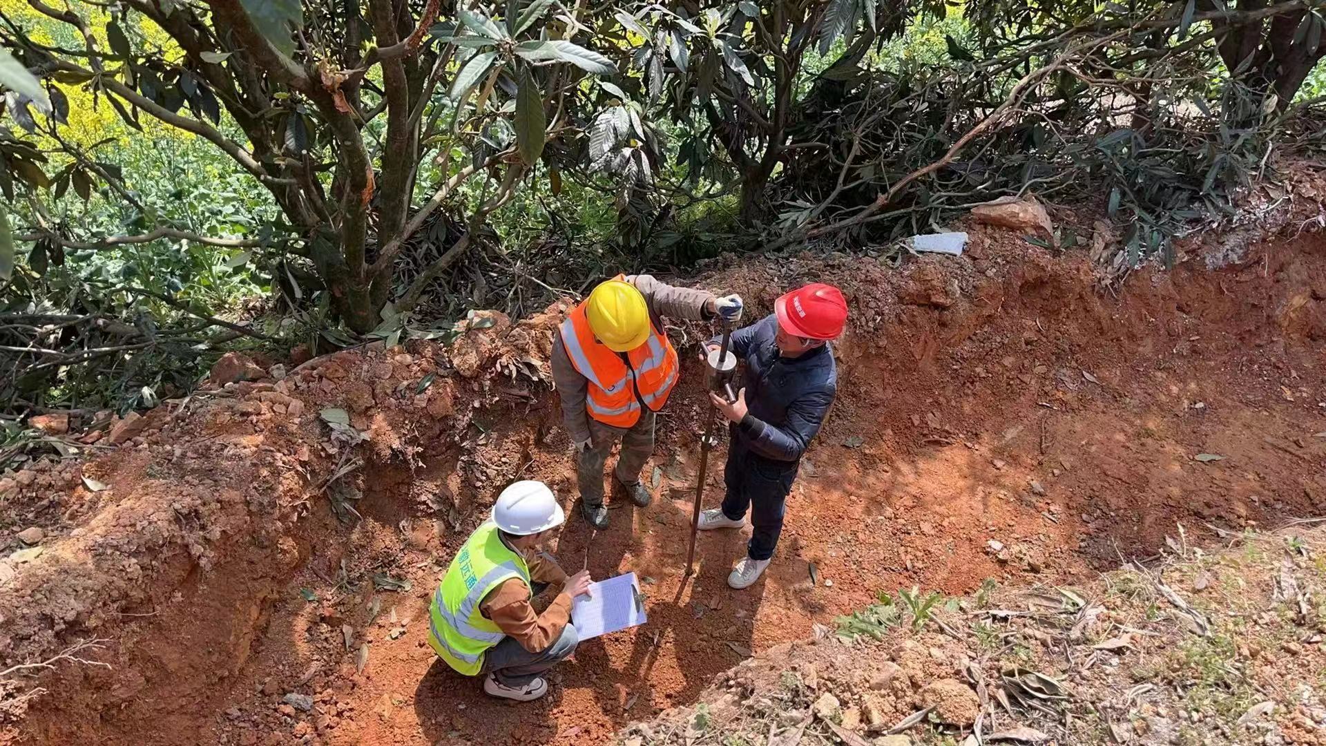 黃山市皖浙一號風(fēng)景道項(xiàng)目底基承載力檢測